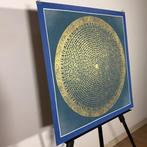 54,7 cm - Painting of Tibetan Tradition - Mandala Mantra, Antiek en Kunst