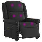 vidaXL Massagestoel elektrisch verstelbaar kunstleer, Huis en Inrichting, Fauteuils, Verzenden, Nieuw