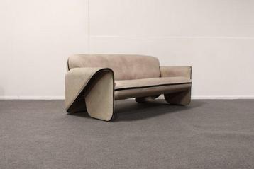 de Sede - Gerd Lange - Sofa - DS-125 - Hout, Leder, Textiel