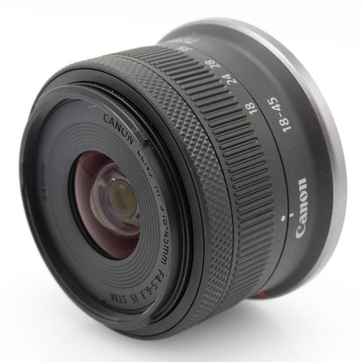 Canon RF-S 18-45mm F/4.5-6.3 IS STM | Tweedehands, Audio, Tv en Foto, Foto | Lenzen en Objectieven, Zo goed als nieuw, Verzenden