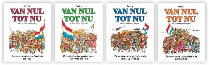 Van Nul tot Nu deel 1 t/m 4 / deel 1 t/m 4 9789047804505, Boeken, Stripverhalen, Zo goed als nieuw, Verzenden