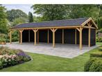Veiling - Douglas zadeldak overkapping 1200x400x300cm, Tuin en Terras, Nieuw