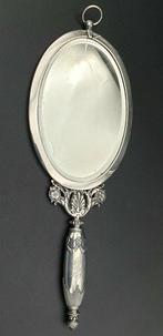C.G. Hallberg, Stockholm - Miroir à main - Argent 833