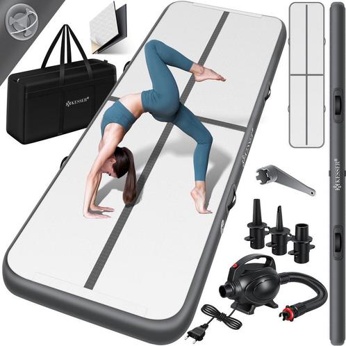 KESSER® Gymnastiekmat Opblaasbare Airtrack - Sportmat - Antr, Huis en Inrichting, Woonaccessoires | Overige, Verzenden