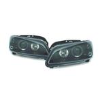 PHARES POUR PEUGEOT 106 ANGEL EYES FOND NOIR 96-05 H1, Auto-onderdelen, Verzenden, Nieuw