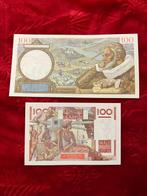 Frankrijk. - 2 x 100 Francs - various dates - Pick 94 and