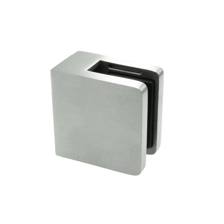 Balustrade glasklem 10 mm 45 x 45 mm (vierkante buis), Doe-het-zelf en Bouw, Glas en Ramen, Nieuw, Verzenden