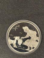 Tintin - Médaille en argent Monnaie de Paris - Vol 714 pour, Nieuw