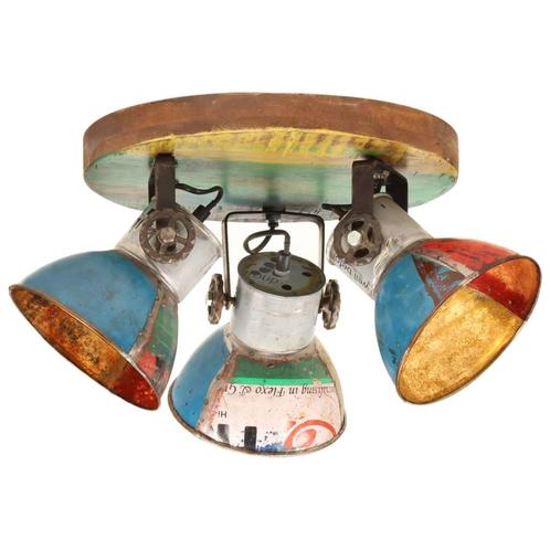 vidaXL Plafondlamp industrieel 25 W E27 42x25 cm meerkleurig, Huis en Inrichting, Lampen | Overige, Nieuw, Verzenden