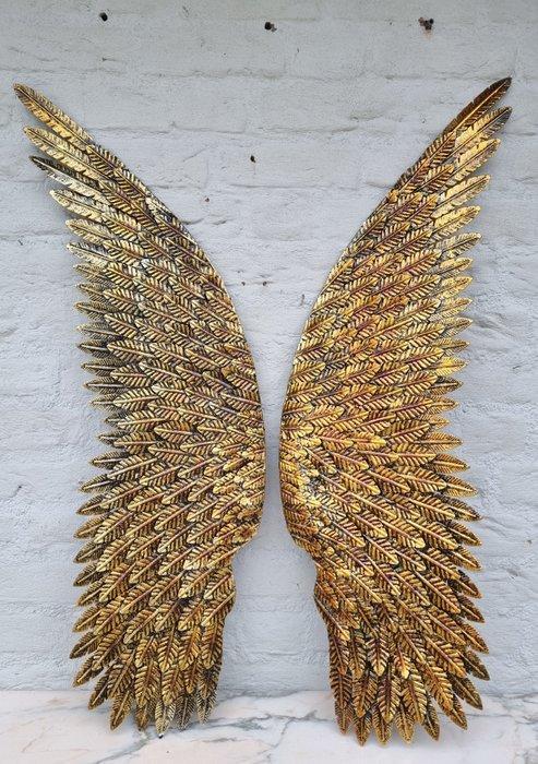 Figuur - Angel wings  (2) - Staal, Antiek en Kunst, Kunst | Designobjecten