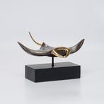 Sculpture, NO RESERVE PRICE - Bronze Manta Ray Sculpture, Antiek en Kunst