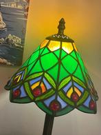 Buffet tafellamp - Glas-in-lood, Antiek en Kunst