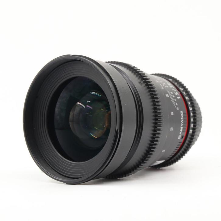Samyang 35mm T1.5 ED AS UMC VDSLR Canon | Tweedehands, Audio, Tv en Foto, Foto | Lenzen en Objectieven, Zo goed als nieuw, Verzenden