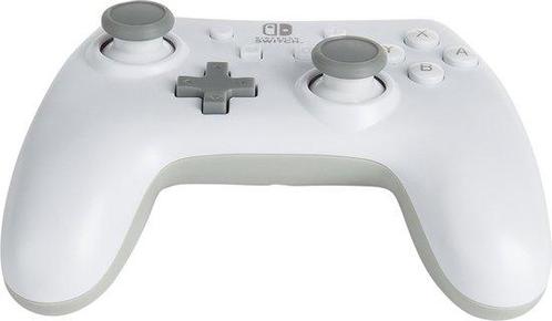 Nintendo Switch Controller – Wit bedraad PowerA (Games), Hobby en Vrije tijd, Gezelschapsspellen | Overige, Nieuw, Verzenden