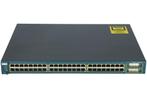 Cisco 2950G 48-port Fast Ethernet + 2 fixed GBIC-based EI, Ophalen of Verzenden