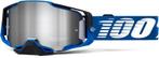 100% 2022 Armega Rockchuck Crossbril Blauw / Zwart (Lens: Zi, Motos