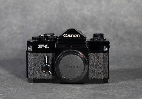 Canon F-1 + 28mm + 50mm + 85mm + 90 Macro + 200mm [Full Pro, Audio, Tv en Foto, Fotocamera's Analoog