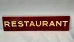Restaurant - Emaillerie Belge - Emaille bord - Emaille, Antiek en Kunst