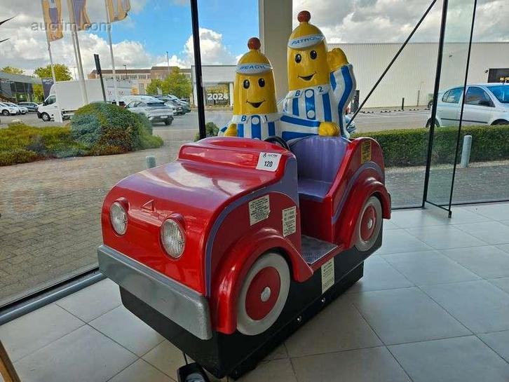 vintage kindermuntenautomaat FUN2LEARN Bananas in., Huis en Inrichting, Overige Huis en Inrichting, Ophalen