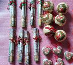 Kerstballen - Papier - 69 vintage kerstballen, Diversen, Nieuw