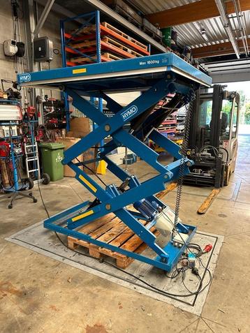 Hydraulische schaartafel Hymo beschikbaar voor biedingen