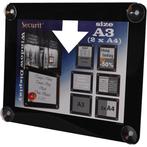 Securit Raamdisplay A3 Zwart | Displaywinkel.be, Etalage, Verzenden