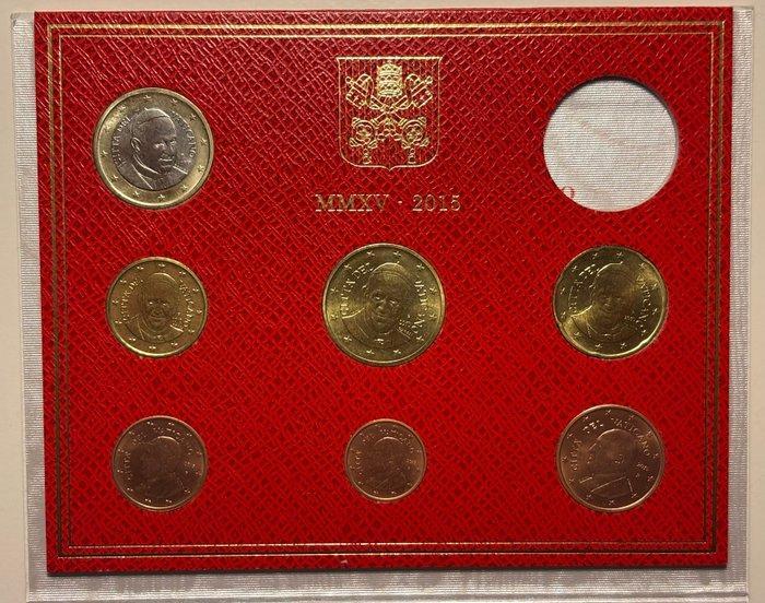 Vaticaan. Series 1 Cent - 1 Euro 2015/2022 (2 series), Postzegels en Munten, Munten | Europa | Euromunten