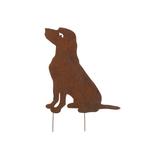 Decoratief ornament - XL Hond 76cm, Antiek en Kunst, Curiosa en Brocante