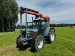 Veiling: Tractor Ford 6640 POwerstar SLE Diesel met Palfinge, Articles professionnels, Ophalen
