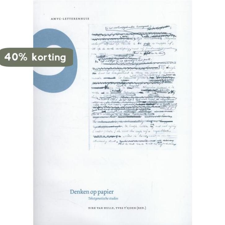 Denken op papier / AMVC-publicaties / 8 9789076785080, Boeken, Literatuur, Gelezen, Verzenden