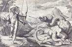 Hendrick Goltzius (1558-1617) - Apollo uccide il serpente, Antiek en Kunst