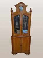 Hoekkast - Walnoot, Antiek en Kunst