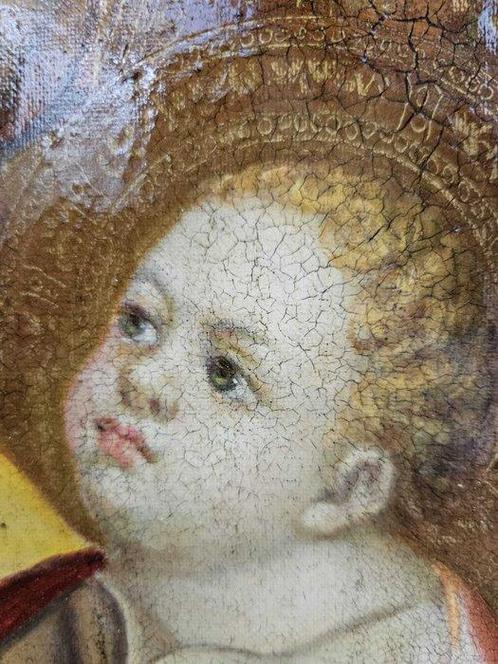 Teodoro Akerman (XX) - Madonna con Bambino, Antiek en Kunst, Kunst | Niet-Westerse kunst