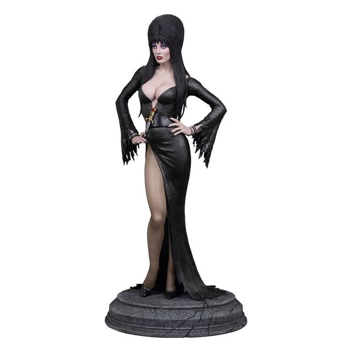 Elvira: Mistress of the Dark Maquette 1/4 Elvira (Black Glit, Collections, Cinéma & Télévision, Enlèvement ou Envoi