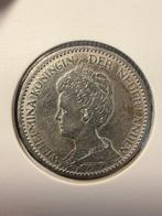 Nederland. Wilhelmina. 1 Gulden 1910, Postzegels en Munten
