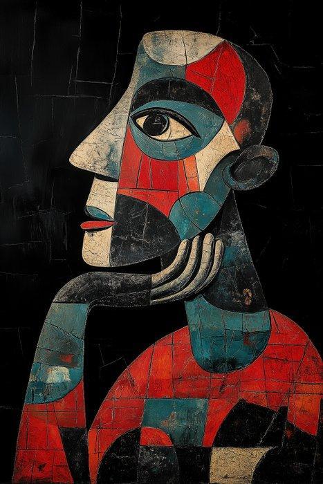 CoCo - Cubist Profile - XXL, Antiek en Kunst, Kunst | Designobjecten