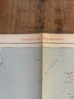 Allemagne - Carte militaire allemande de chemin de fer et de, Boeken, Nieuw
