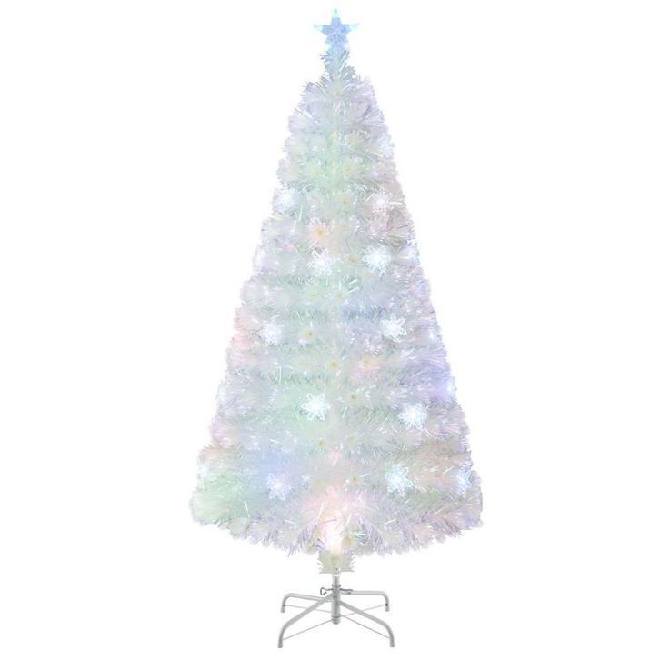 2dekans | Coast Kunstkerstboom - 120 cm - Wit - met, Diversen, Kerst, Ophalen of Verzenden