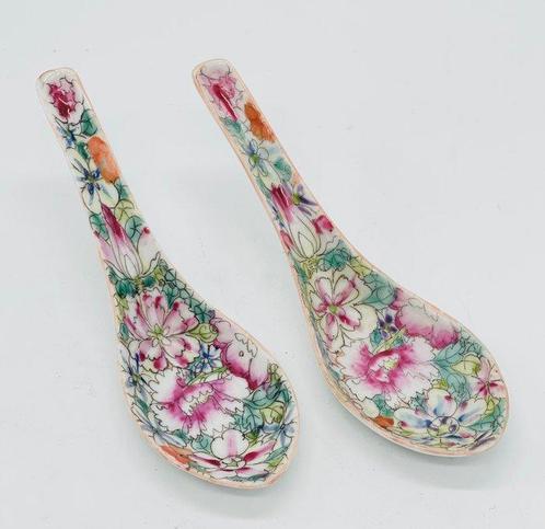 Cuillère - Marques à six caractères de Guangxu - Porcelaine, Antiek en Kunst, Antiek | Overige Antiek