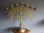 Kandelaar - Brons, Messing - Grote Altaar Kandelaar - 67 cm, Antiek en Kunst