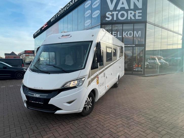 McLouis Carat 873 zeer verzorgd met hef- en twinbedden 31908, Caravans en Kamperen, Mobilhomes, Cassettetoilet, Handgeschakeld