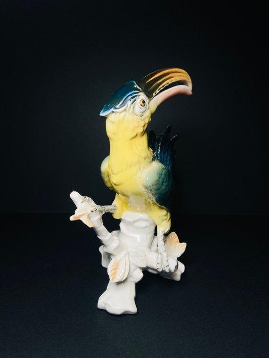 Karl Ens, Volkstedt - Beeldje - Toucan - Porselein, Antiek en Kunst, Antiek | Glaswerk en Kristal