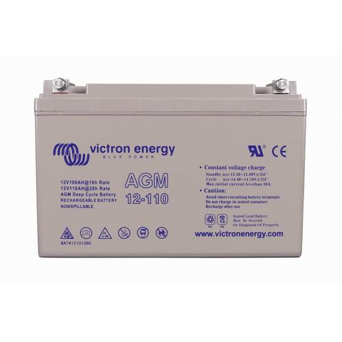 Victron 12V 110Ah (C20) AGM Deep Cycle-accu M8 Insert, Audio, Tv en Foto, Accu's en Batterijen, Nieuw, Verzenden