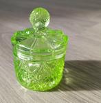 Art déco Ensemble de toilette (4) - uranium, Antiquités & Art