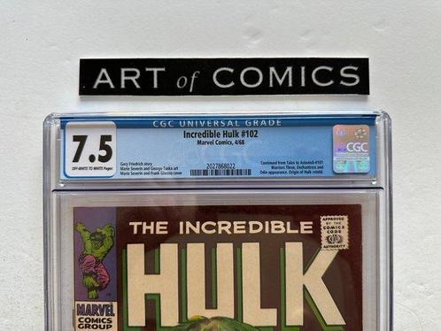 The Incredible Hulk #102 - Origin Of Hulk Retold - Basically, Boeken, Strips | Comics