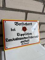 Emaille reclamebord - Emaille bord - Karaktervol Duits
