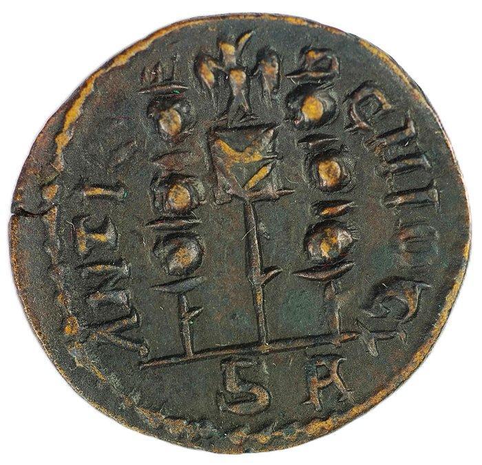 Pisidia, Antioch. Volusian (AD 251-253). AE21 Legionary, Postzegels en Munten, Munten | Europa | Niet-Euromunten