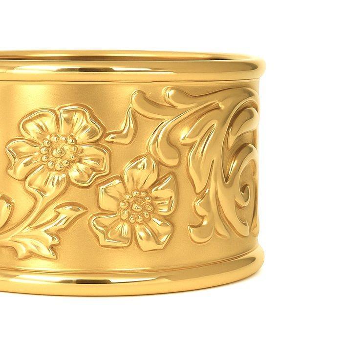Ring - 18 karaat Geel goud, Handtassen en Accessoires, Ringen