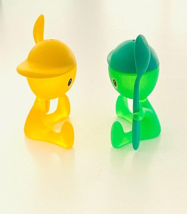 Alessi - Stefano Giovannoni - Eierdopje (2) - Cico -, Antiek en Kunst, Antiek | Meubels | Stoelen en Sofa's