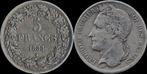 Belgium Leopold I 5 frank 1833-pos A zilver, Verzenden, België